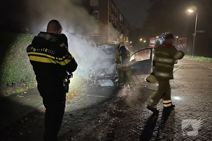 Wederom brand in geparkeerde auto