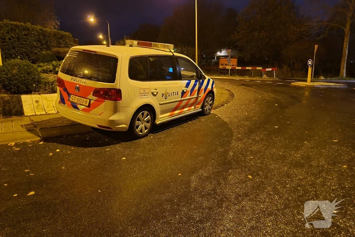 Bestuurder gaat er vandoor bij eenzijdig ongeval
