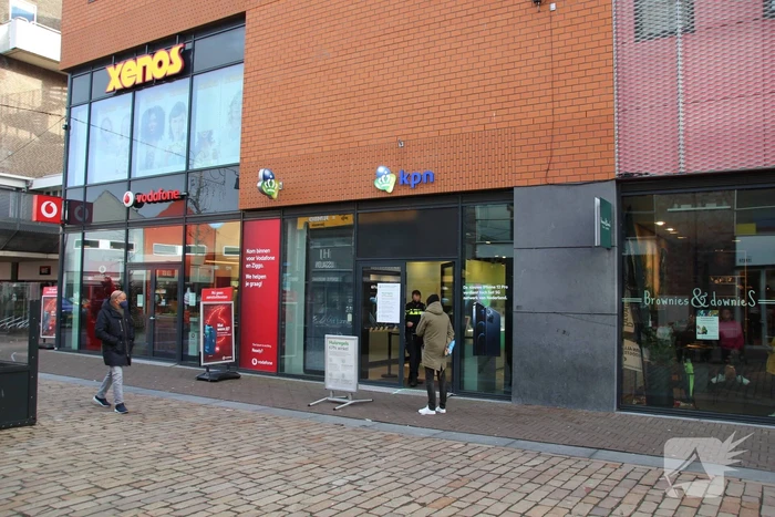 Overval op KPN-winkel Neringpassage