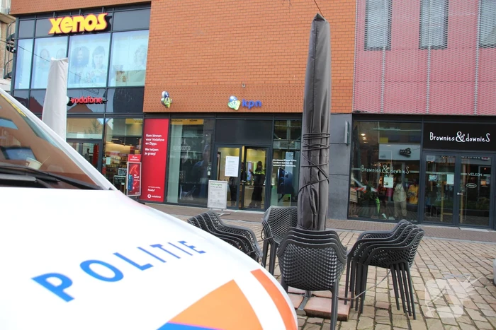 Overval op KPN-winkel Neringpassage