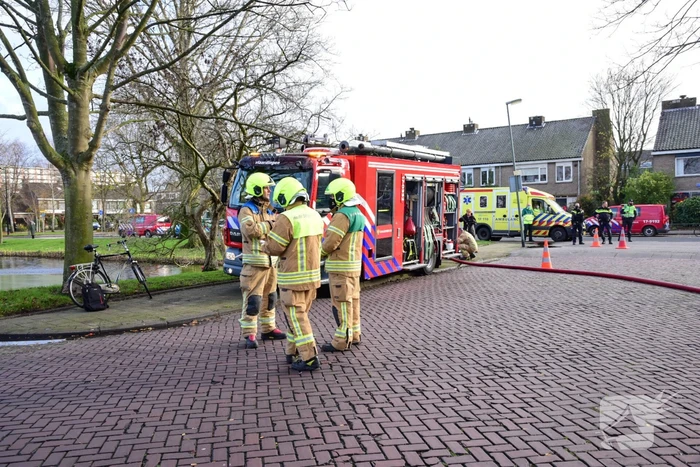 Zeer grote brand bowlingcentrum Dok99