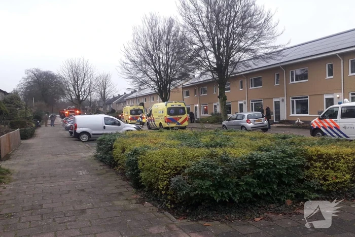 Meerdere personen ademen rook in bij brand