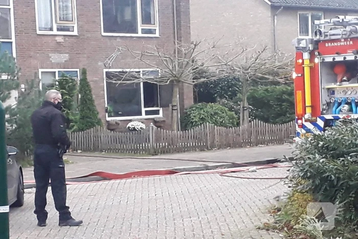 Meerdere personen ademen rook in bij brand