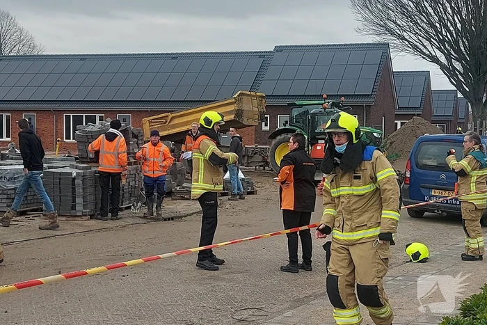 Gaslekkage door graafwerkzaamheden