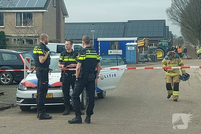 Gaslekkage door graafwerkzaamheden