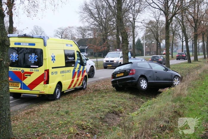Ravage na botsing tussen twee voertuigen