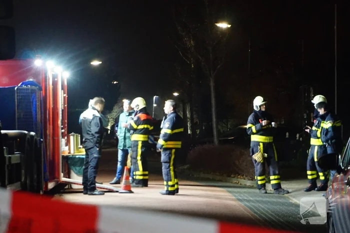 Drugslab aangetroffen na brand in loods