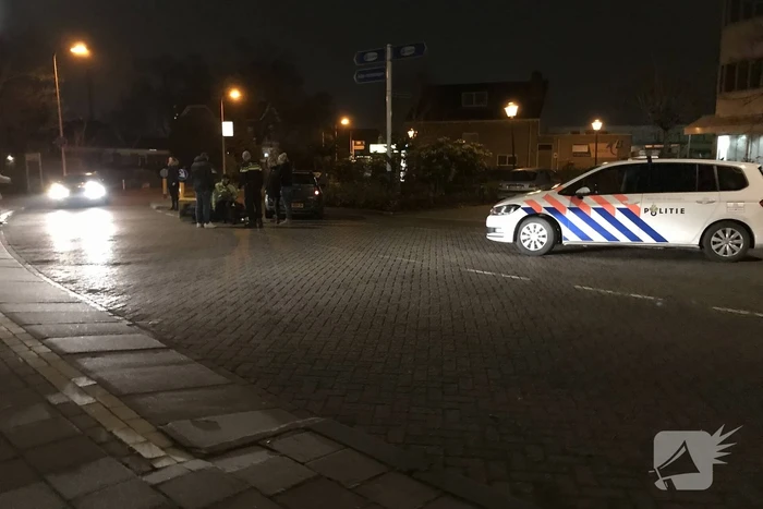 Pizzabezorger gewond na botsing met auto