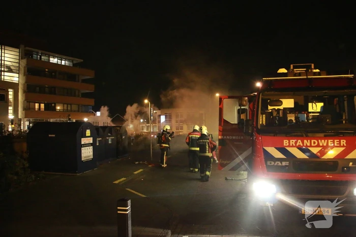 Opnieuw containerbrand in korte tijd
