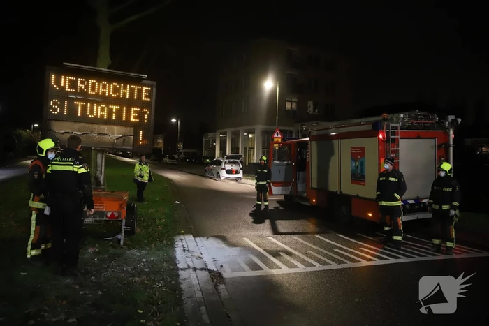 Tekstkar beschadigd naar harde knal