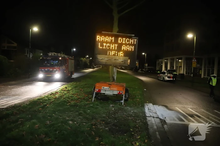 Tekstkar beschadigd naar harde knal