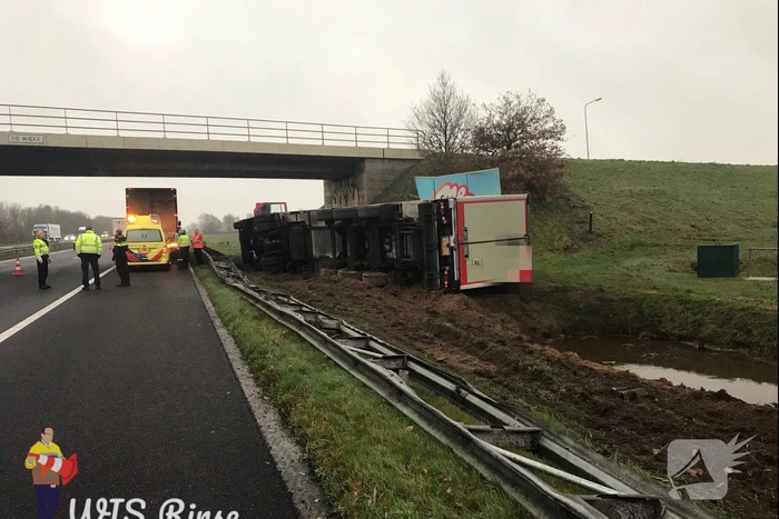 ongeval rijksweg a28 de wijk