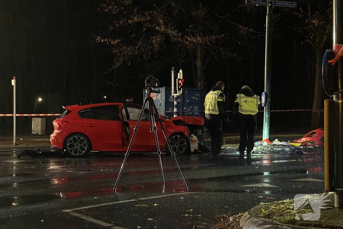 Fikse schade bij botsing tussen twee wagens