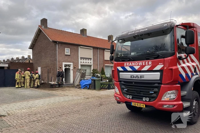 Gaslekkage ontstaan door graafwerkzaamheden