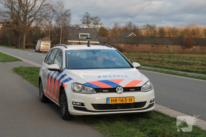 Veel hulpdiensten ingezet voor incident in schuur