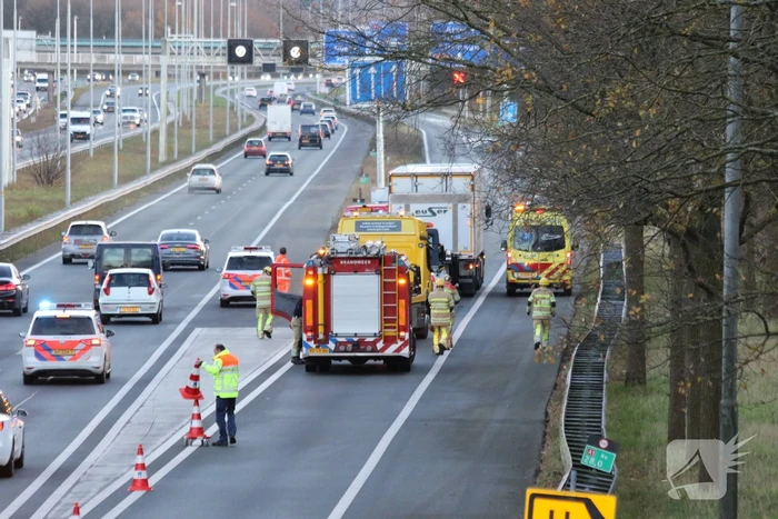 ongeval rijksweg a1 laren