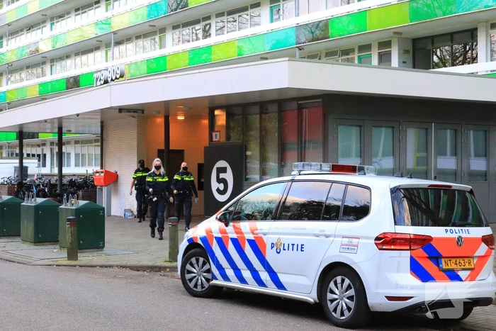 Steekpartij in flatwoning