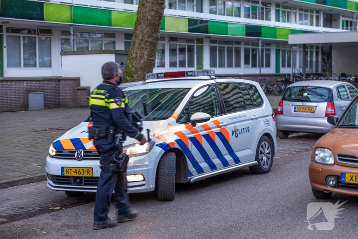 Steekpartij in flatwoning