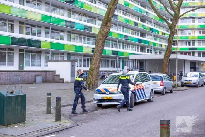 Steekpartij in flatwoning