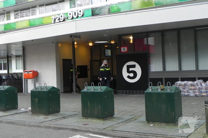 Steekpartij in flatwoning