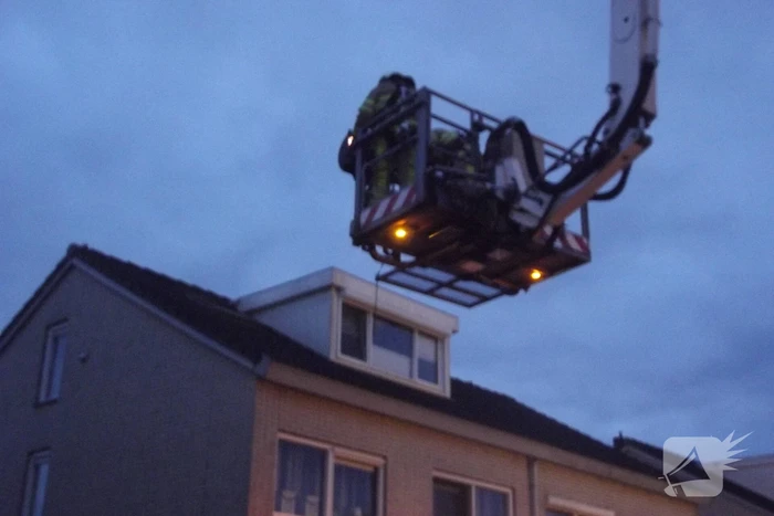 Damp zorgt voor melding woningbrand