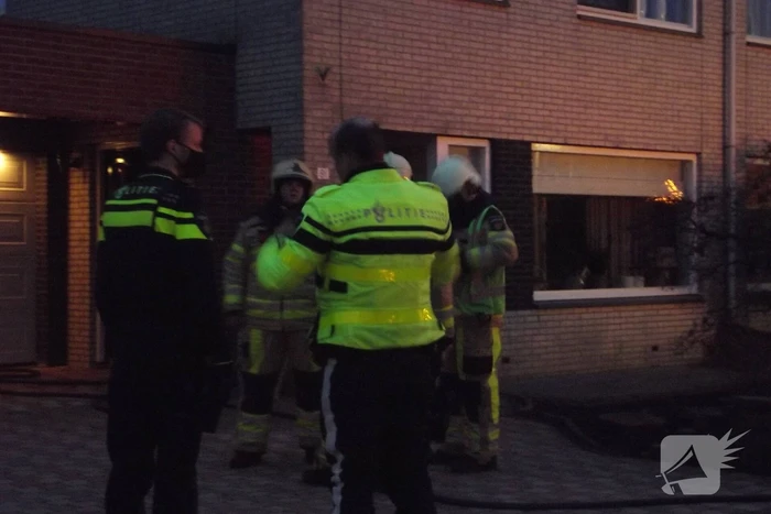 Damp zorgt voor melding woningbrand