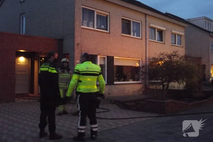 Damp zorgt voor melding woningbrand