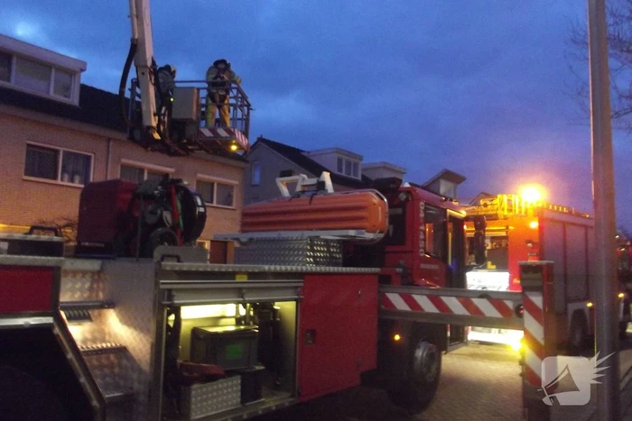 Damp zorgt voor melding woningbrand
