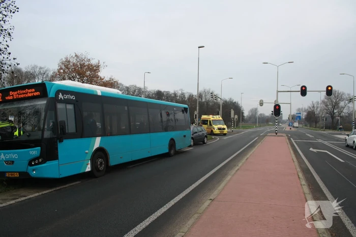 Lijnbus betrokken bij aanrijding