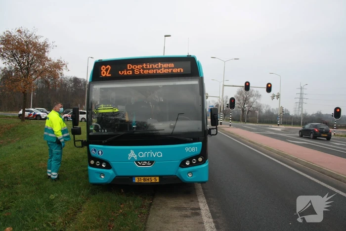 Lijnbus betrokken bij aanrijding