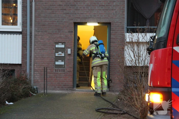 Vlam in de pan zorgt voor fikse rookontwikkeling