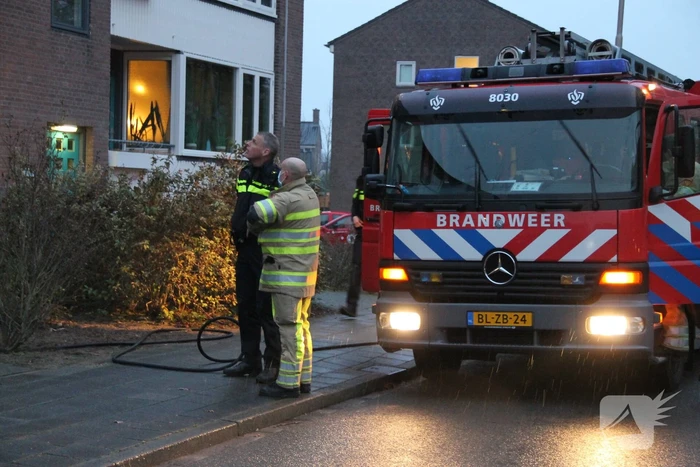 Vlam in de pan zorgt voor fikse rookontwikkeling