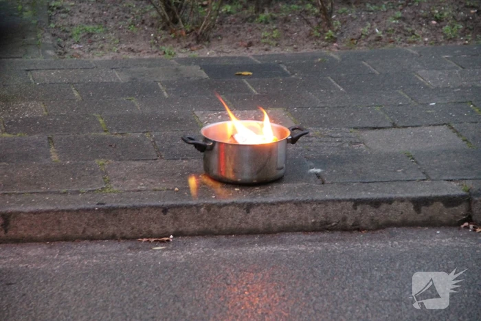 Vlam in de pan zorgt voor fikse rookontwikkeling
