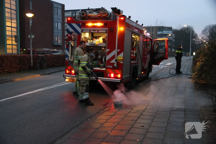 Vlam in de pan zorgt voor fikse rookontwikkeling