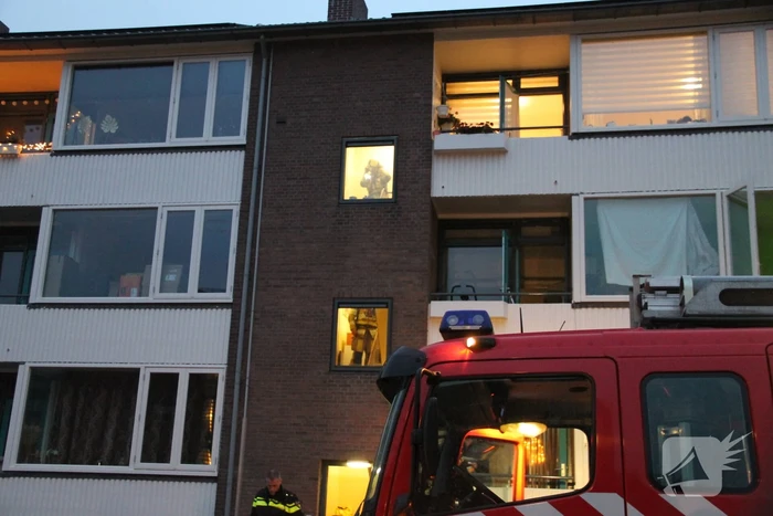 Vlam in de pan zorgt voor fikse rookontwikkeling