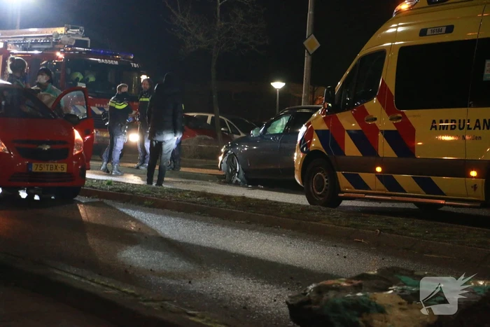 Grote ravage door eenzijdige aanrijding