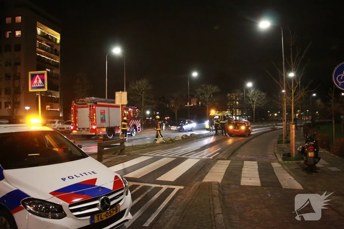 Grote ravage door eenzijdige aanrijding