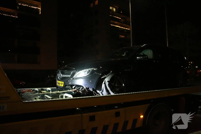 Grote ravage door eenzijdige aanrijding