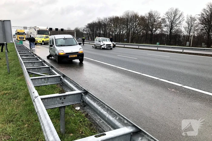 Snelweg dicht na ongeval