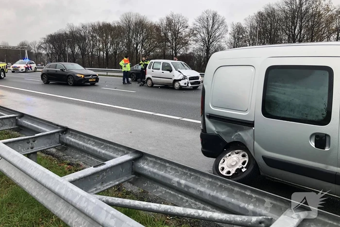 Snelweg dicht na ongeval