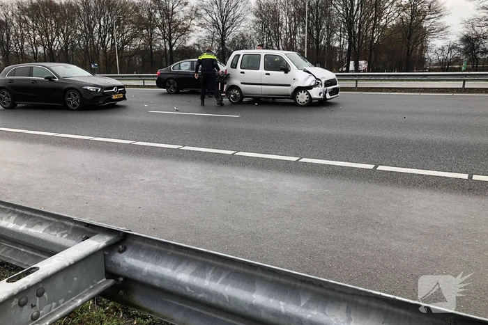 Snelweg dicht na ongeval