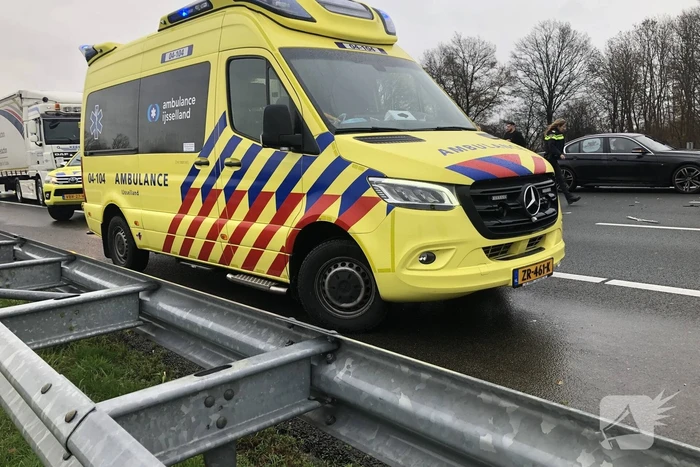 Snelweg dicht na ongeval
