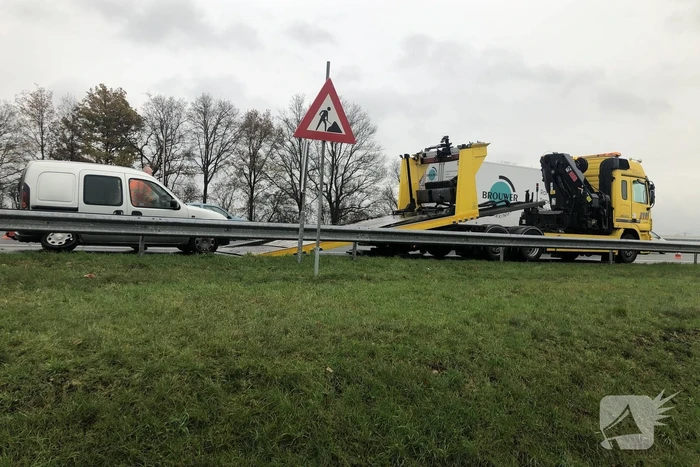 Snelweg dicht na ongeval