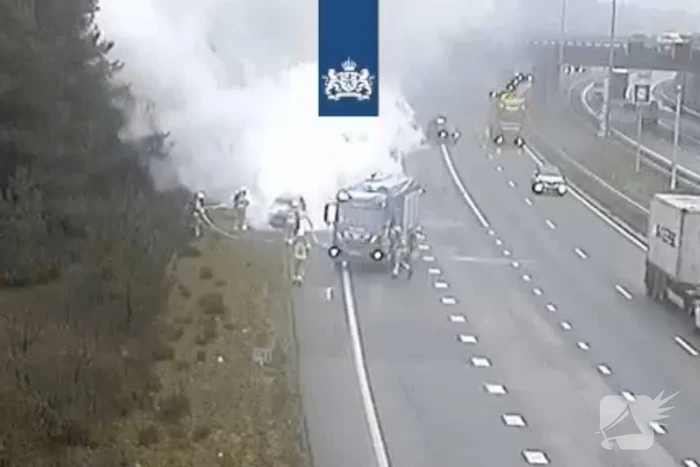 brand rijksweg a50 beekbergen