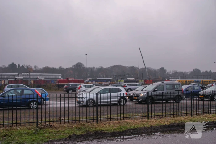 Enorme rijen bij GGD-teststraat