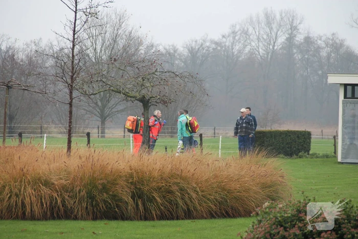 Traumahelikopter landt voor incident