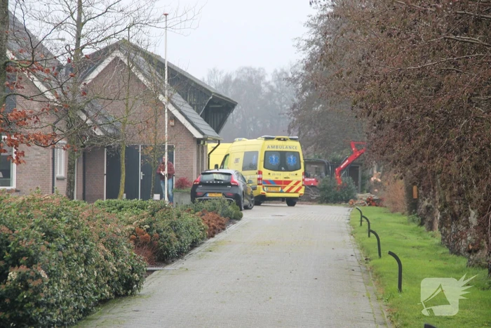 Traumahelikopter landt voor incident
