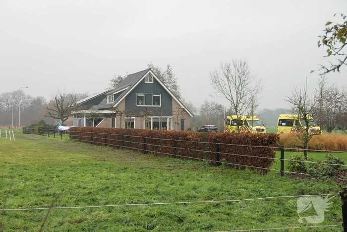 Traumahelikopter landt voor incident