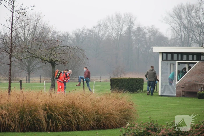 Traumahelikopter landt voor incident