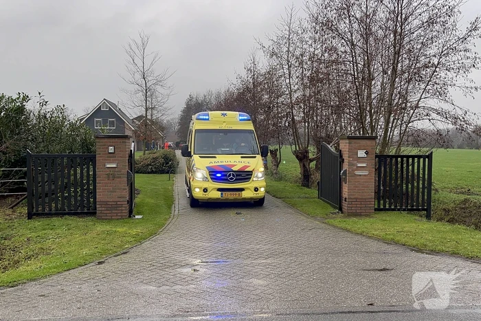 Traumahelikopter landt voor incident